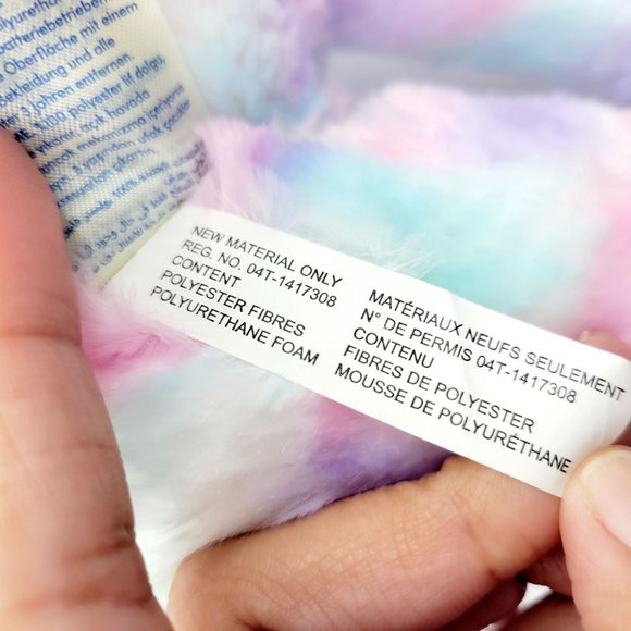 Build a Bear Workshop Pastel Swirl Kitty Cat Stuffed Animal Plush Tie-Dye - Picture 10 of 11